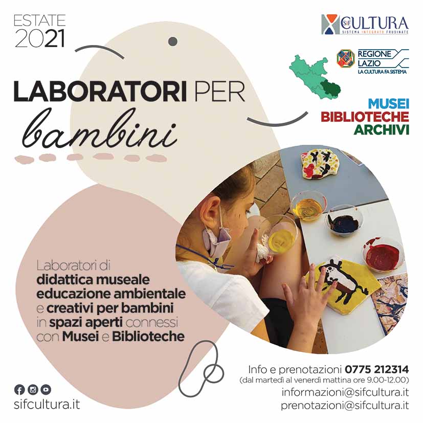 LABORATORI PER BAMBINI #estate2021